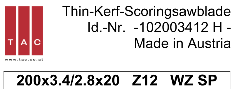 TC-scorer  TAC 102003412H