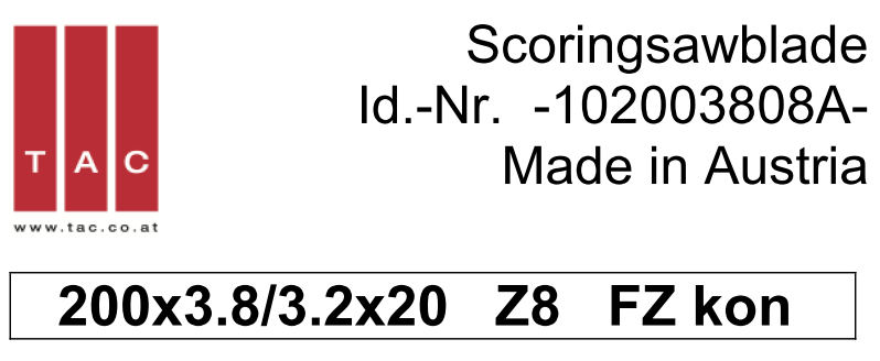 TC-scorer  TAC 102003808A