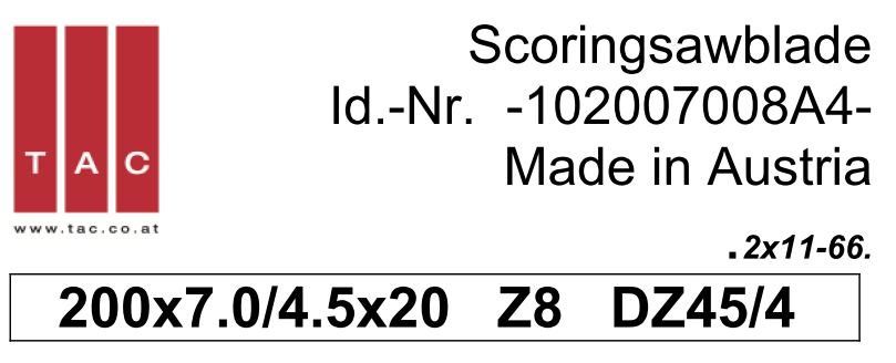 TC-scorer  TAC 102007008A4