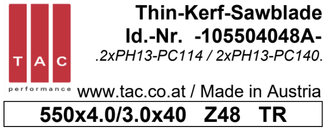 HM-lama TAC 105504048A