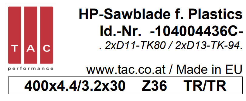 HM-lama  TAC 104004436C