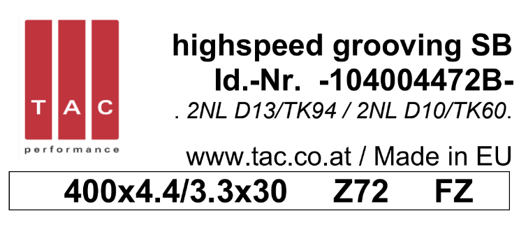 TC-sawblade  TAC 104004472B