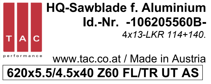 HM-Sägeblatt  TAC 106205560B2