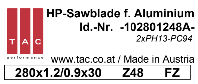 TC-sawblade TAC 102801248A