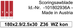 [10 180 29 36 A] HM-Vorritzer  TAC 101802936A