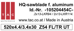 [10 520 44 54 C] TC-sawbalde  TAC 105204454C