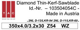 [10 350 40 54 C2] DIA-Lama  TAC 103504054C2