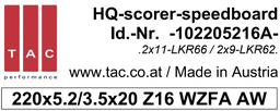 [10 220 52 16 A] HM-Kantenritzer TAC 102205216A